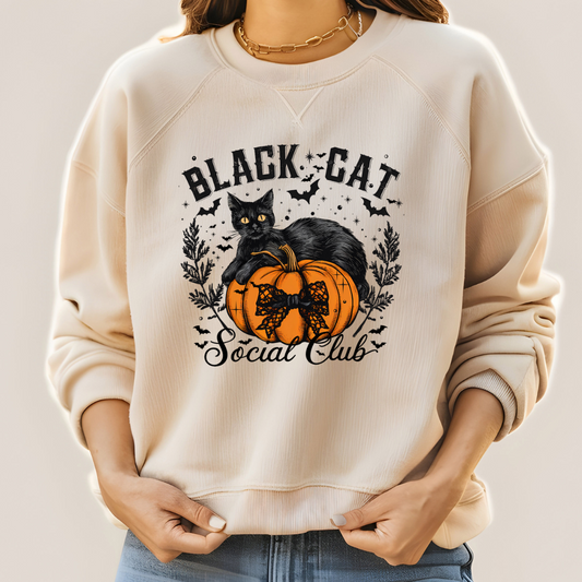 Black Cat Social Club Sweatshirt