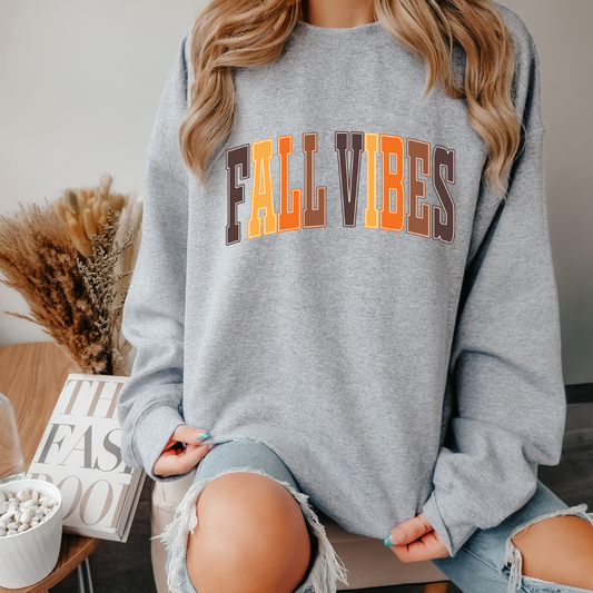 Varsity Fall Vibes Sweatshirt