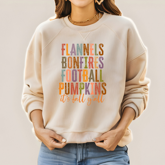 Flannels & Bonfires Sweatshirt