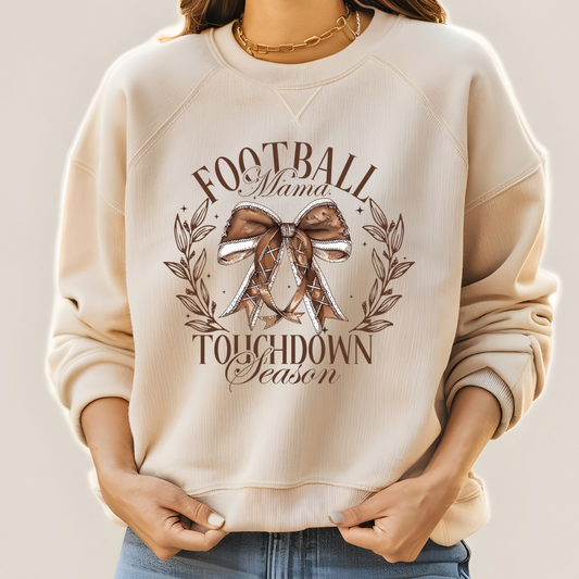 Football Mama Touchdown Season Sweatshirt