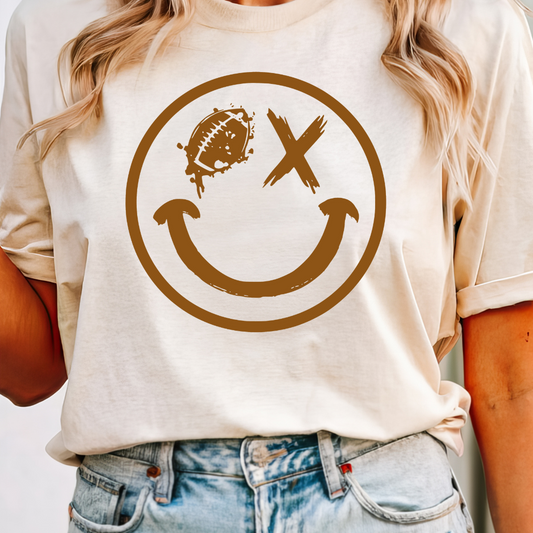 Football Smiley Tee