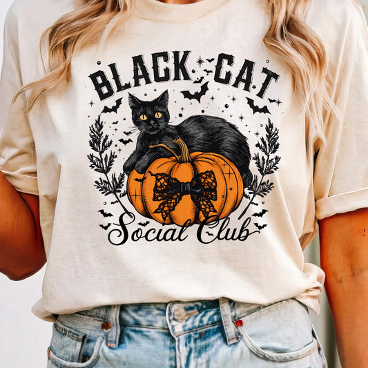 Black Cat Social Club Tee