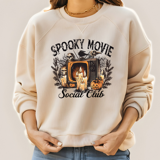 Spooky Movie Social Club Sweatshirt